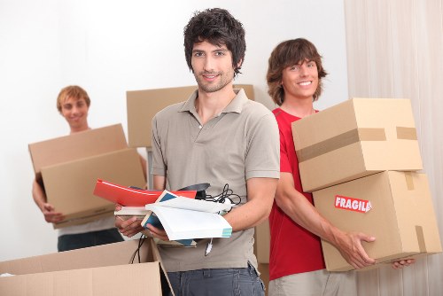 Office moving boxes and workspace planning in Bloomsbury