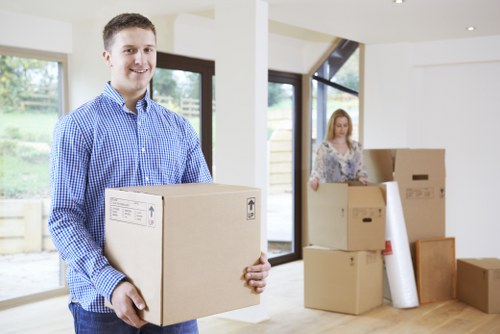 Moving and storage pricing example for a busy Bloomsbury street