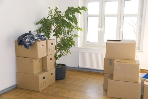 Organized inventory and office storage in Bloomsbury